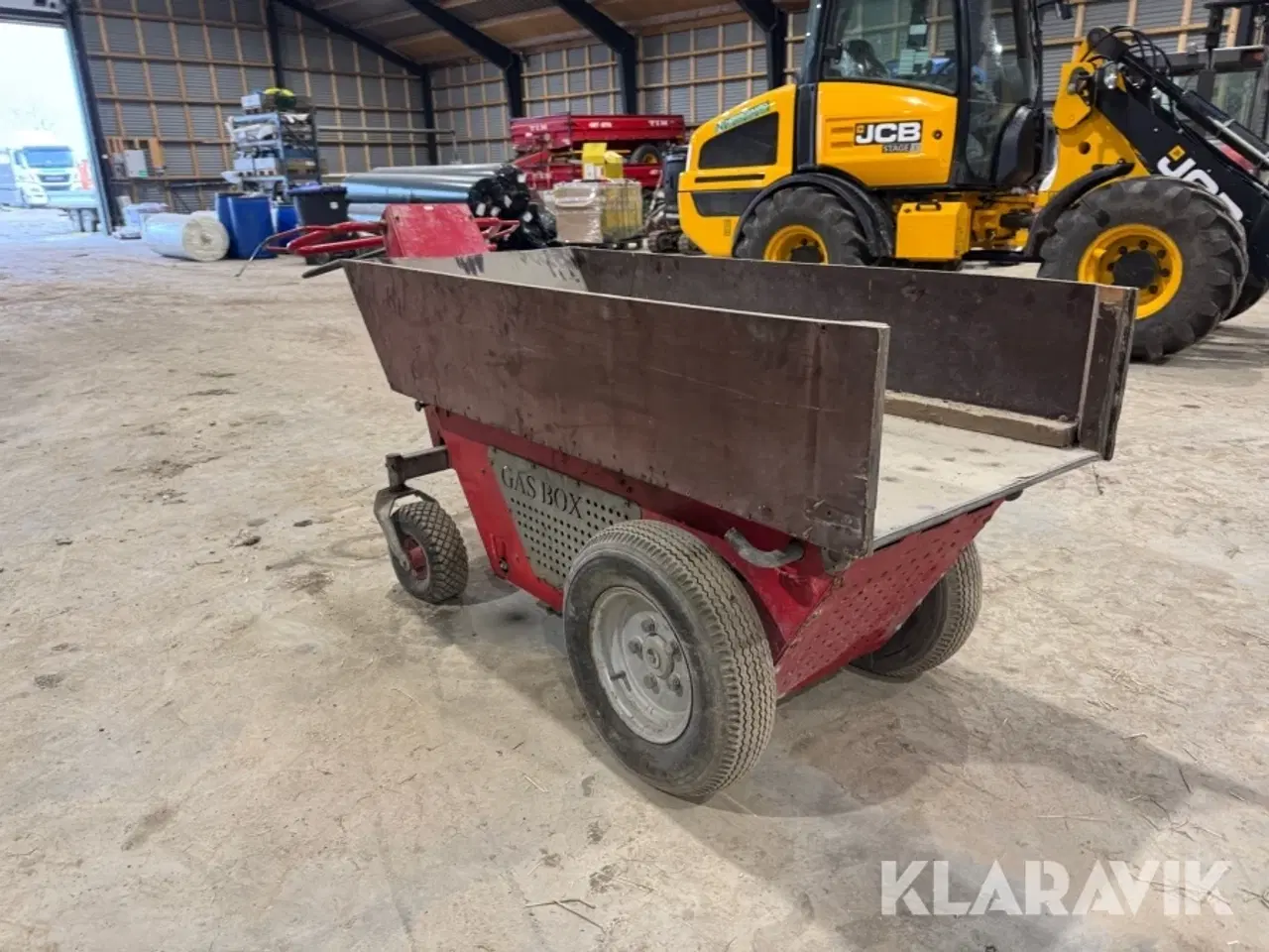 Billede 2 - Kirkegårdsvogn 2m Group Gas box