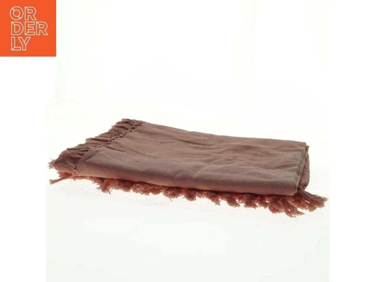 Billede 2 - Dug med frynser (str. 175 x 130 cm)