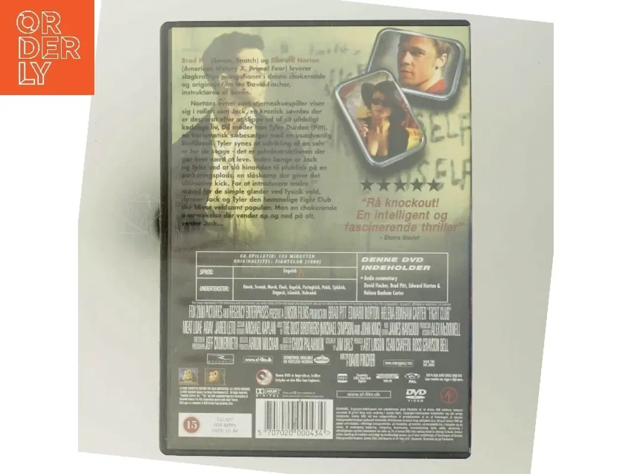 Billede 3 - Fight Club med Brad Pitt (DVD)