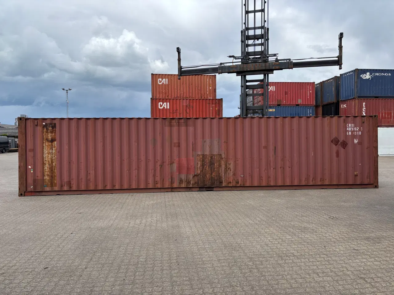 Billede 3 - 40 fods Container- ID: CRXU 485392-5