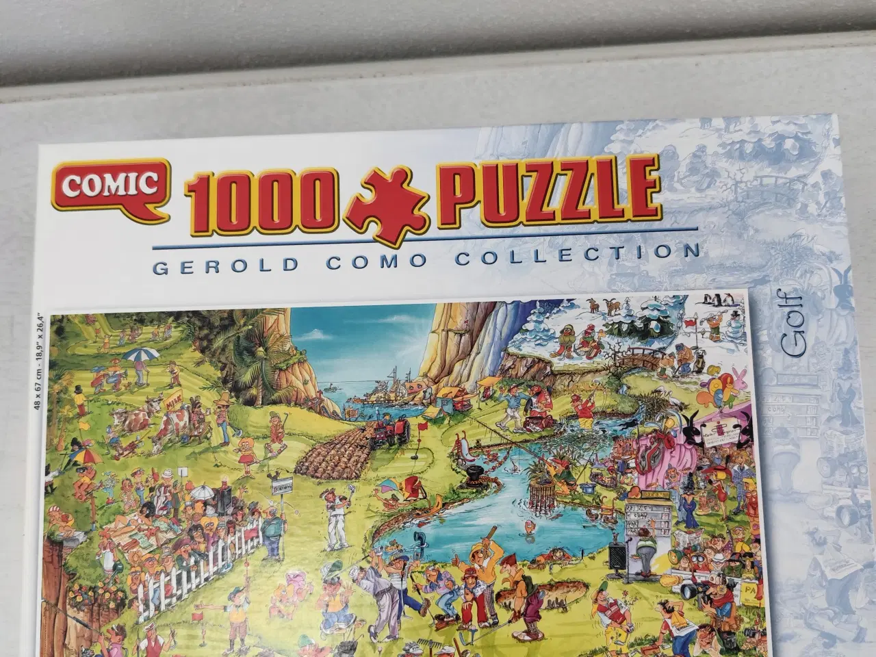 Billede 1 - King puslespil 1000 brikker.