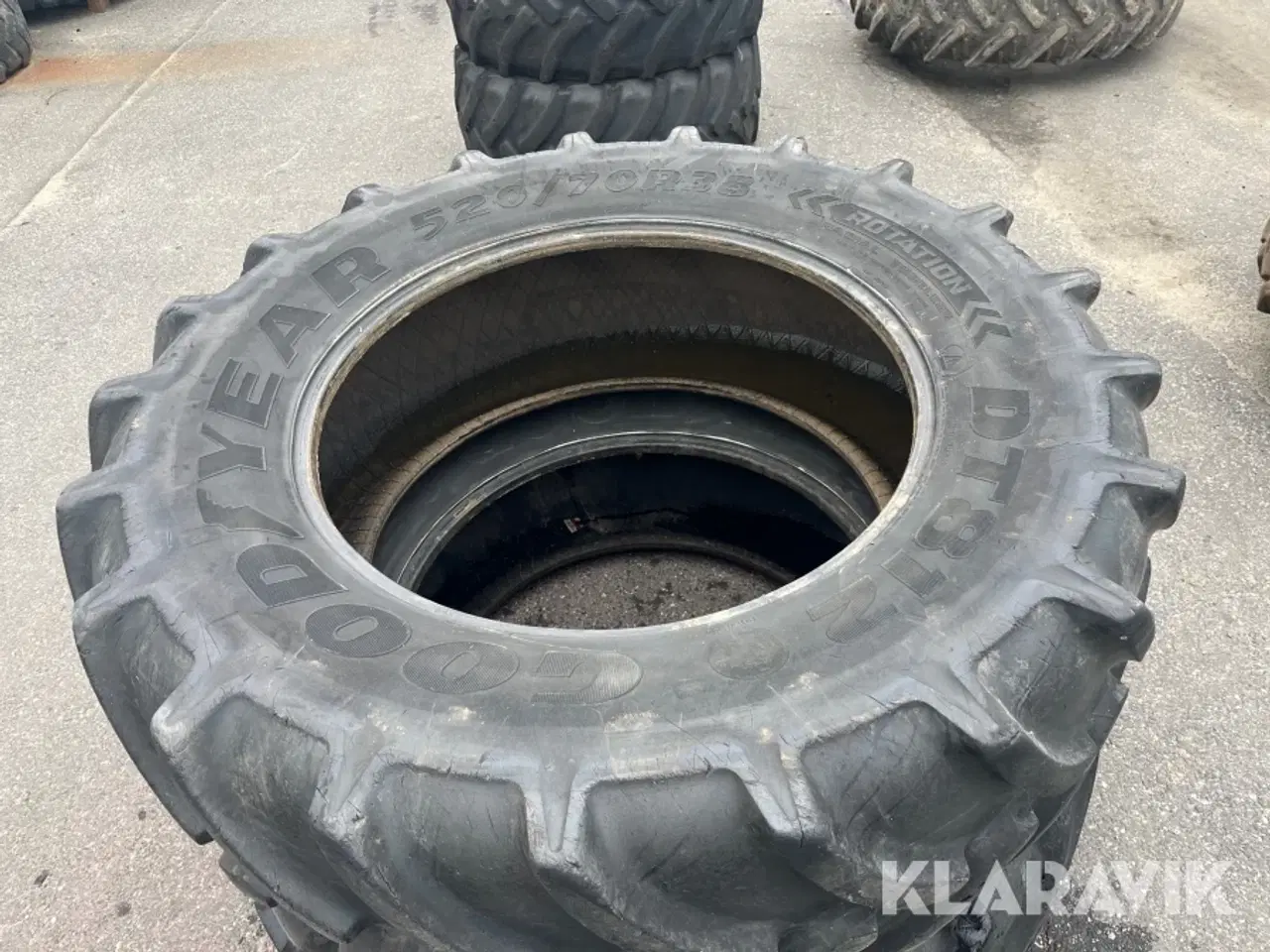 Billede 5 - Traktordæk Goodyear DT812 520/70R38