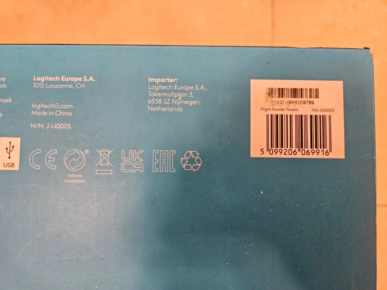 Billede 6 - Logitech G Saitek Pro Flight Rudder Pedals - Pedal