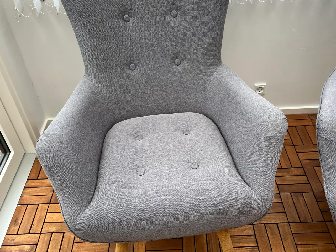 Billede 3 - Flotte grå lænestole 