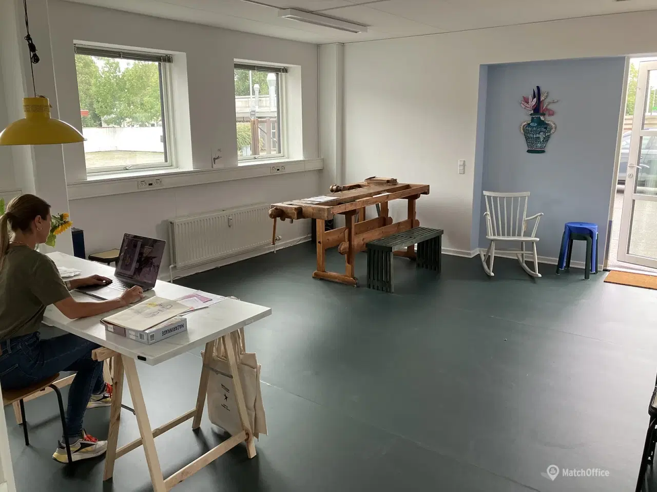 Billede 3 - KONTORPLADS eller EGET KONTOR i WERKERIET
