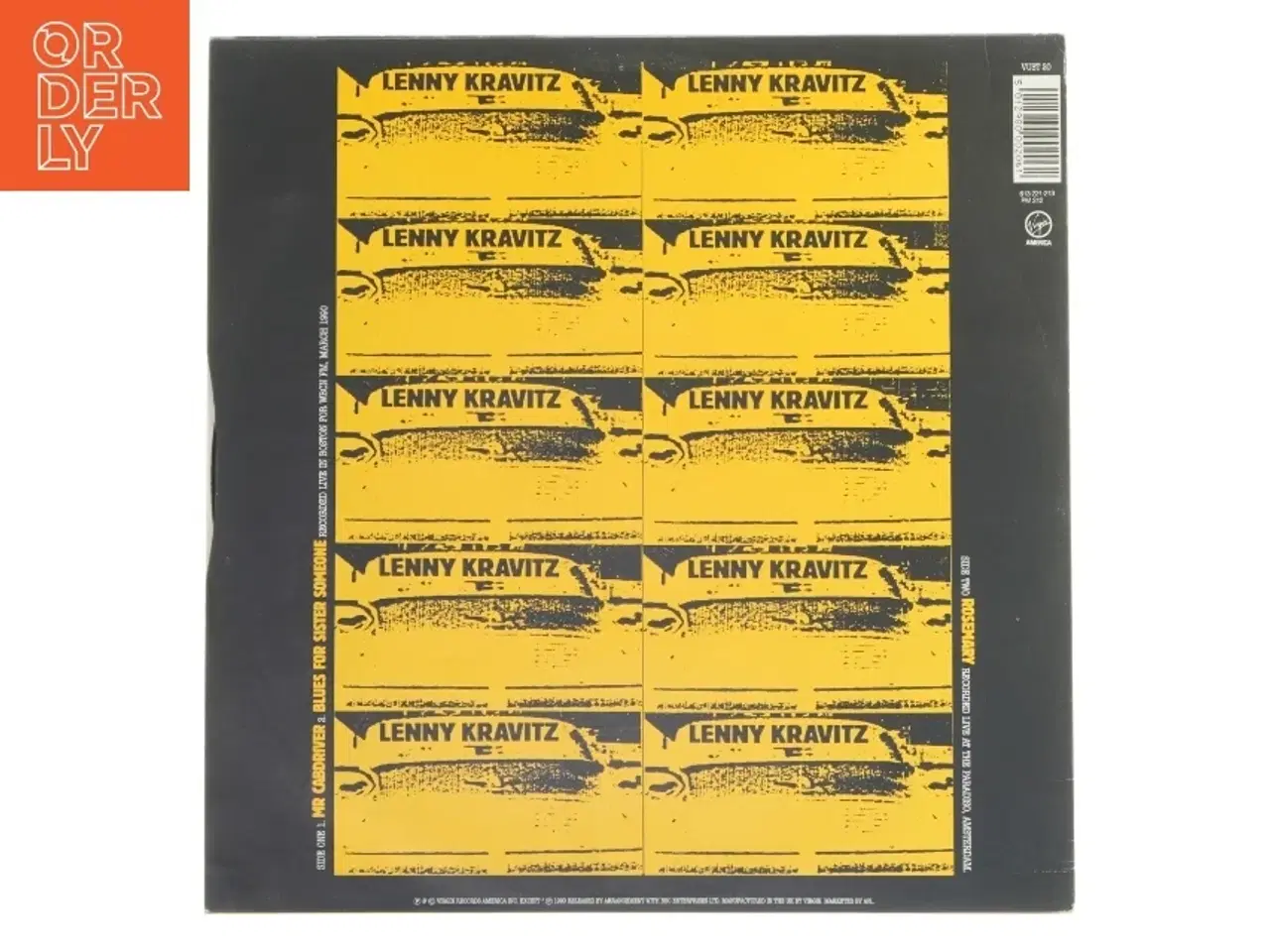 Billede 2 - Lenny Kravitz Mr. Cab Driver vinyl