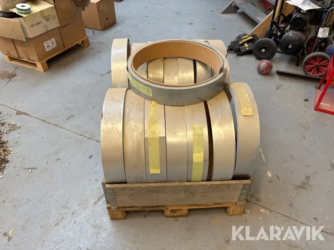 Billede 2 - Stål bånd 15 ruller