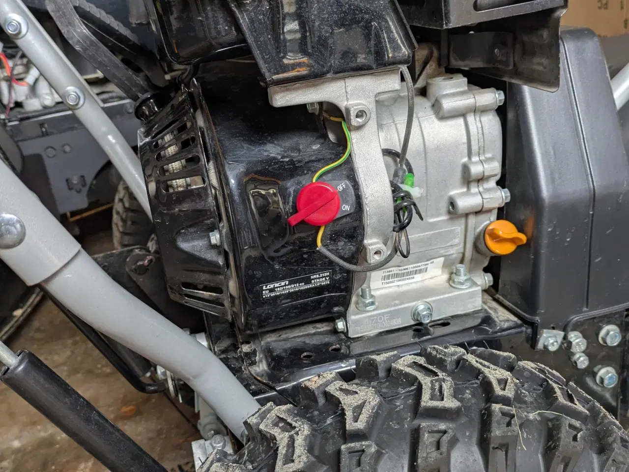 Billede 2 - Fejemaskine+opsamler+sneblad