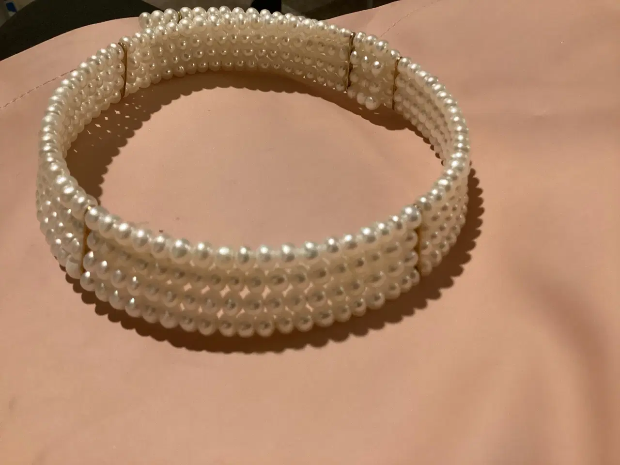 Billede 1 - Genuine pearl choker