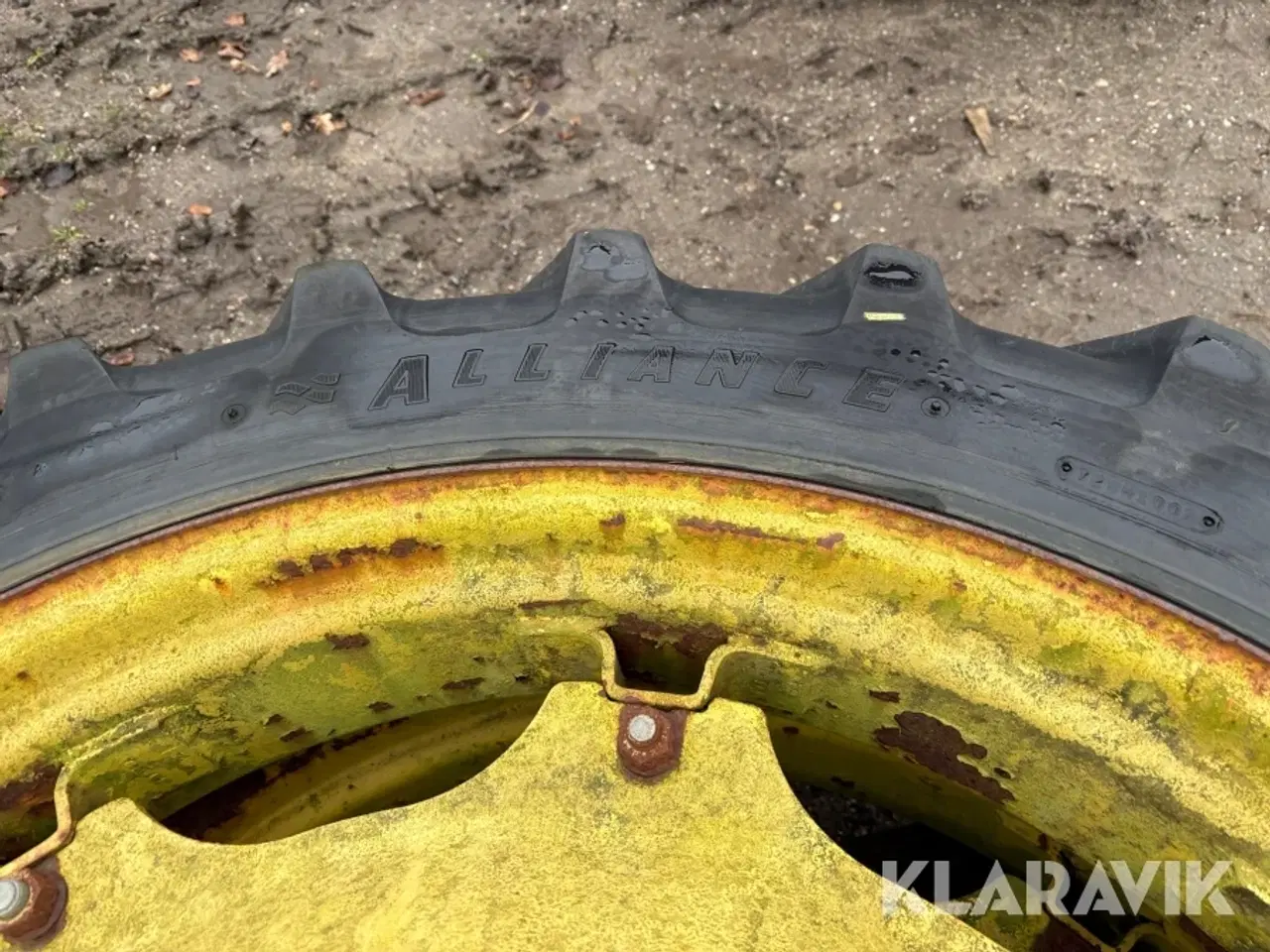 Billede 3 - Landbrugshjul Alliance 9.5R36 + 11.2R48 2 sæt