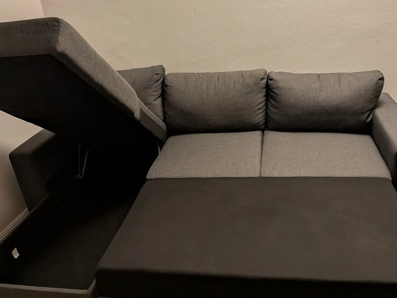 Billede 1 - Sofa med chaiselong