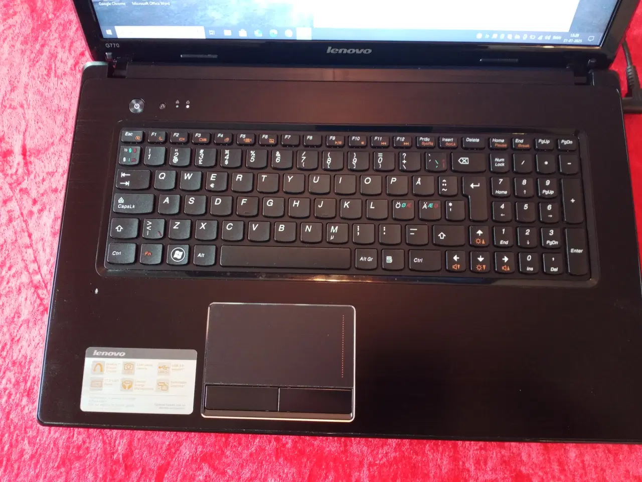 Billede 3 - Lenovo G770, i3 2.30ghz GHz, 8 GB ram, 200 GB hard