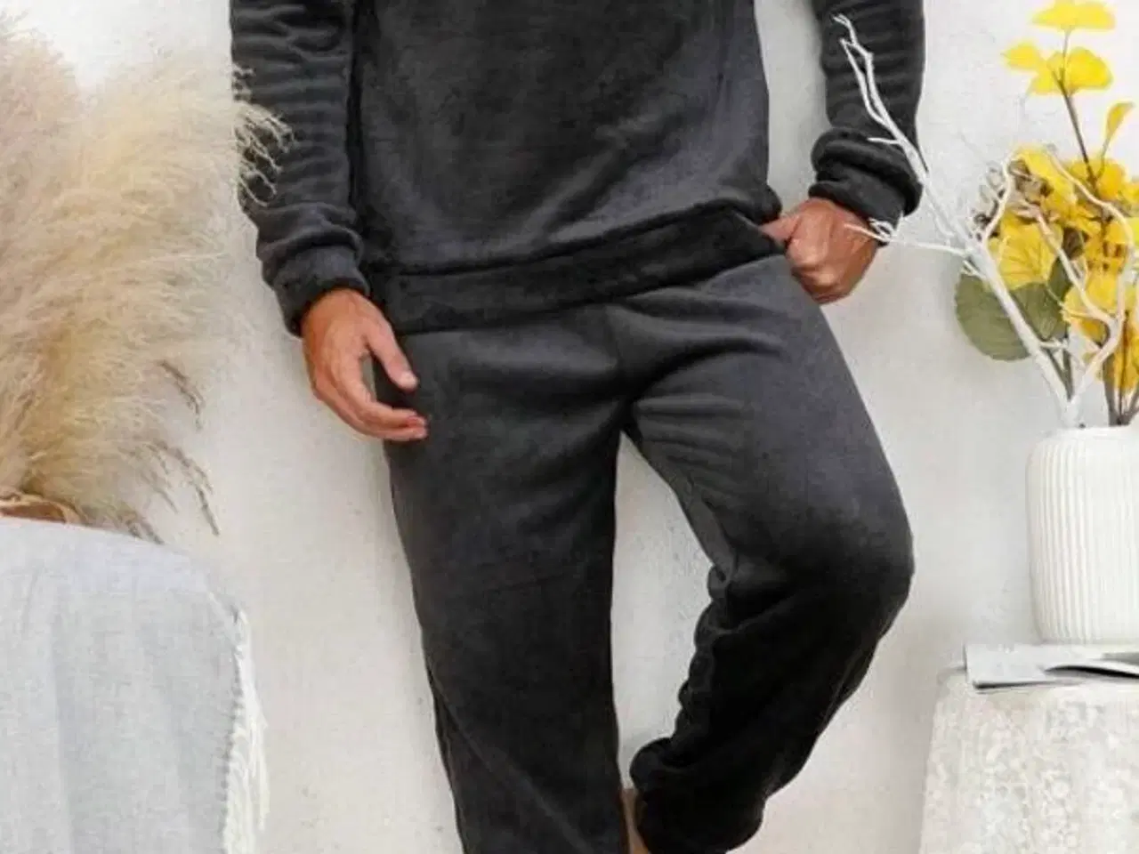 Billede 1 - Herre flannel pyjamassæt i str. xl