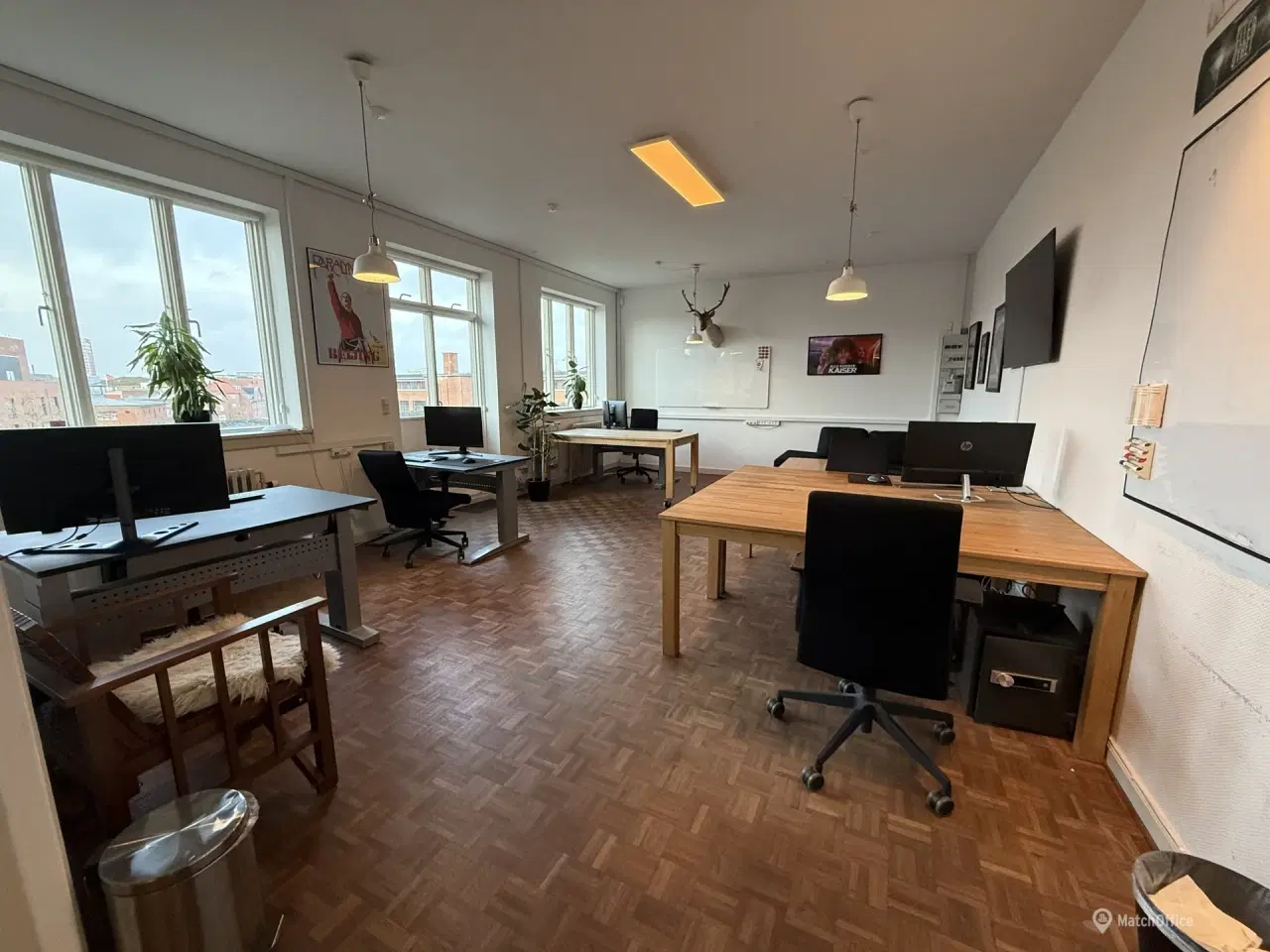 Billede 1 - Attraktivt kontorlejemål på 189 m² med egen tagterrasse.