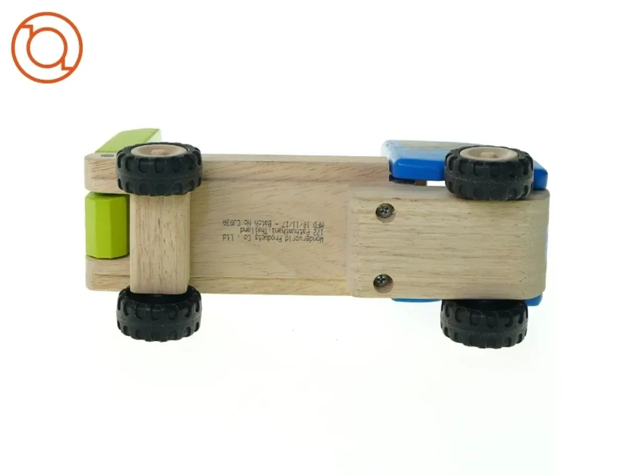 Billede 2 - Træ lastbil fra Wonderworld (str. 20 x 8 x 12 cm)