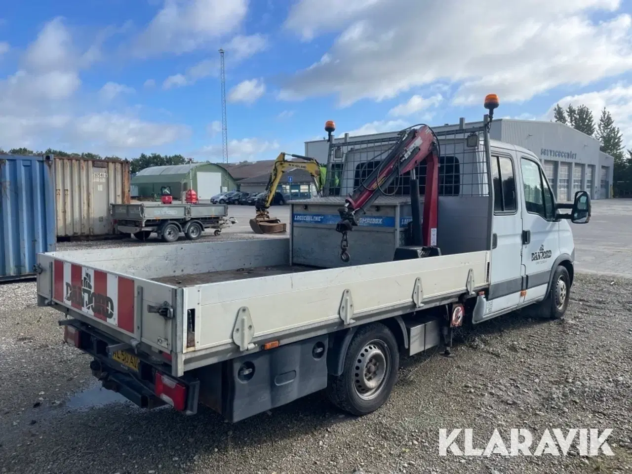 Billede 4 - Varebil Iveco Daily 35S med kran