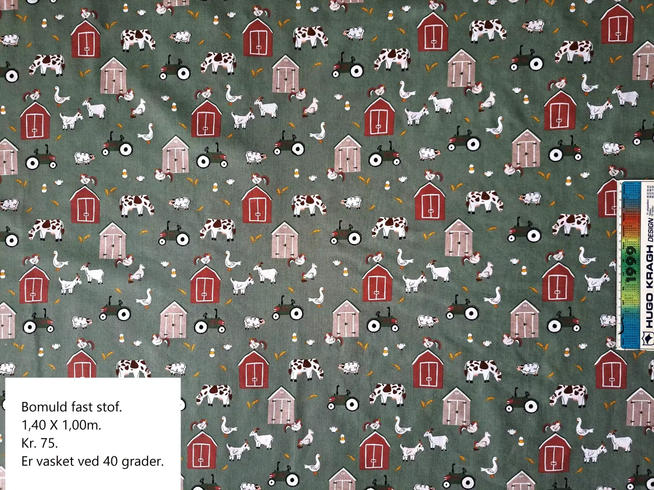 Billede 13 - Polyester og bomuldsstof.