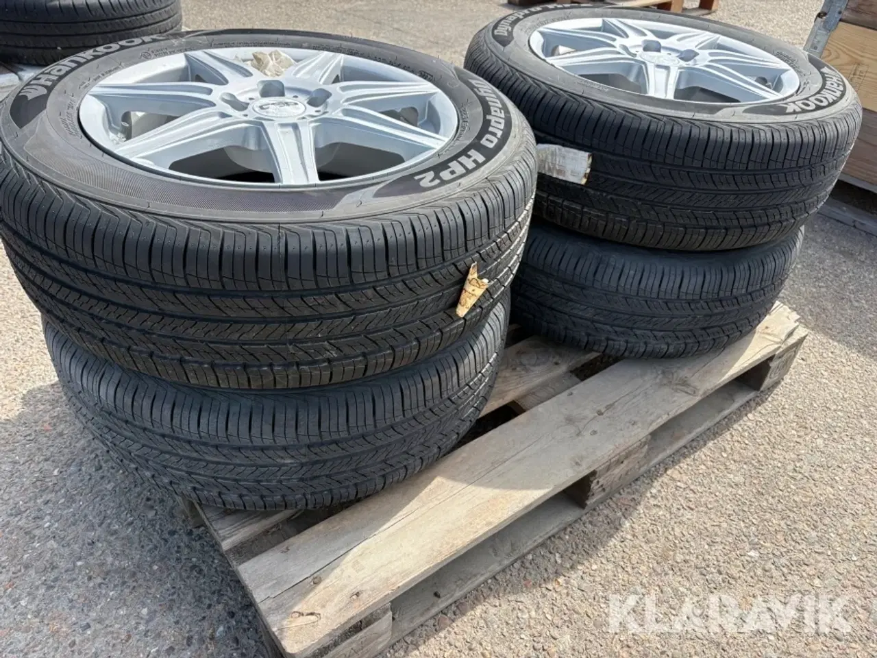 Billede 1 - Dæk med fælg Hankook Dynapro HP2 - 4 styks