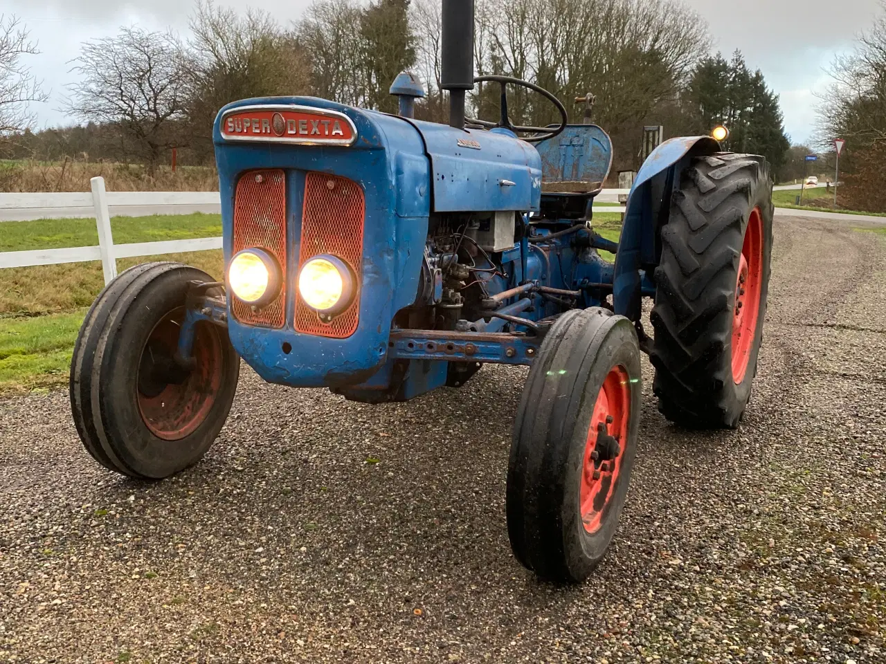 Billede 2 - Fordson Super Dexta veteran traktor 