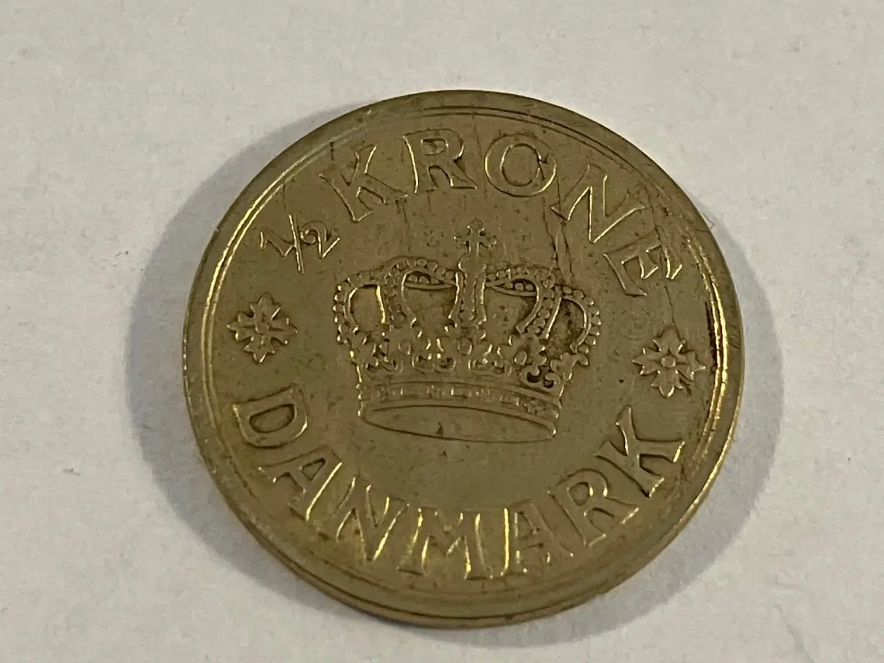 Billede 1 - 1/2 krone 1939 Denmark - Renset