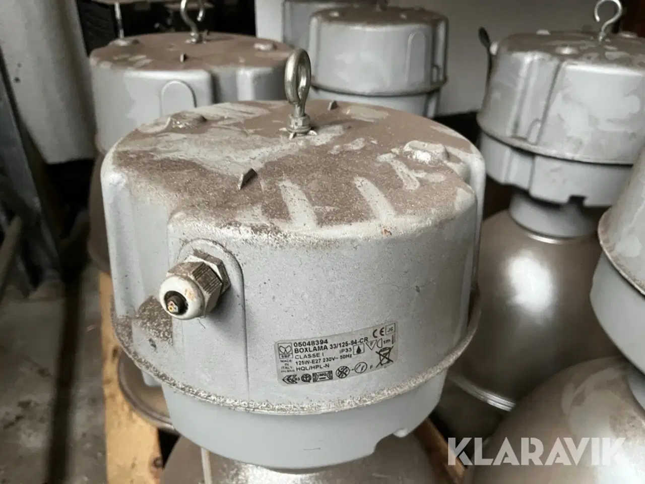 Billede 6 - Industrilamper Boxlama 33/125-94-CR 6styk