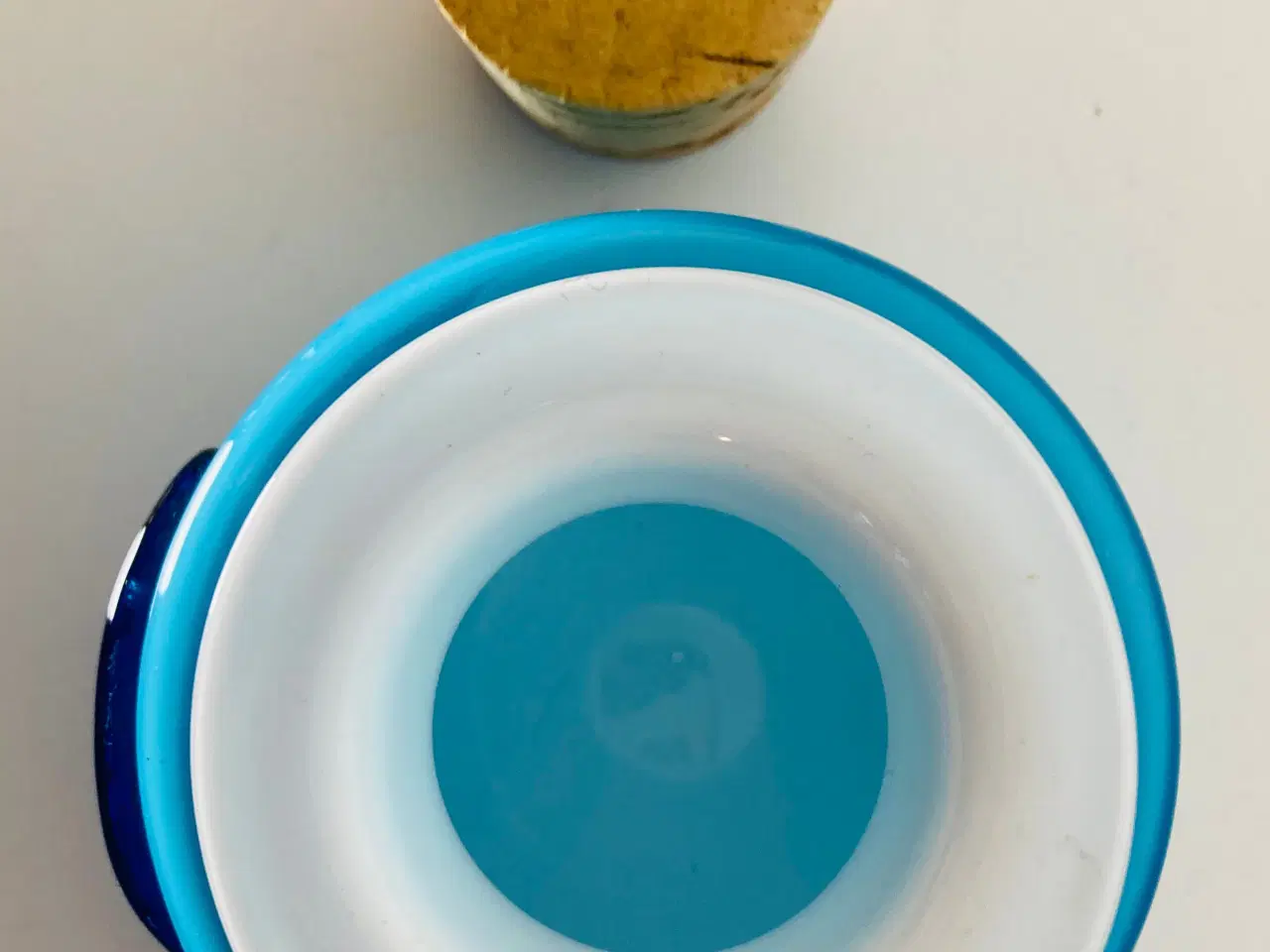 Billede 4 - Holmegaard Palet Blå krydderikrukker glas