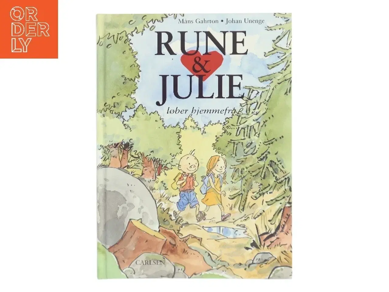 Billede 1 - Rune & Julie løber hjemmefra (Bog)