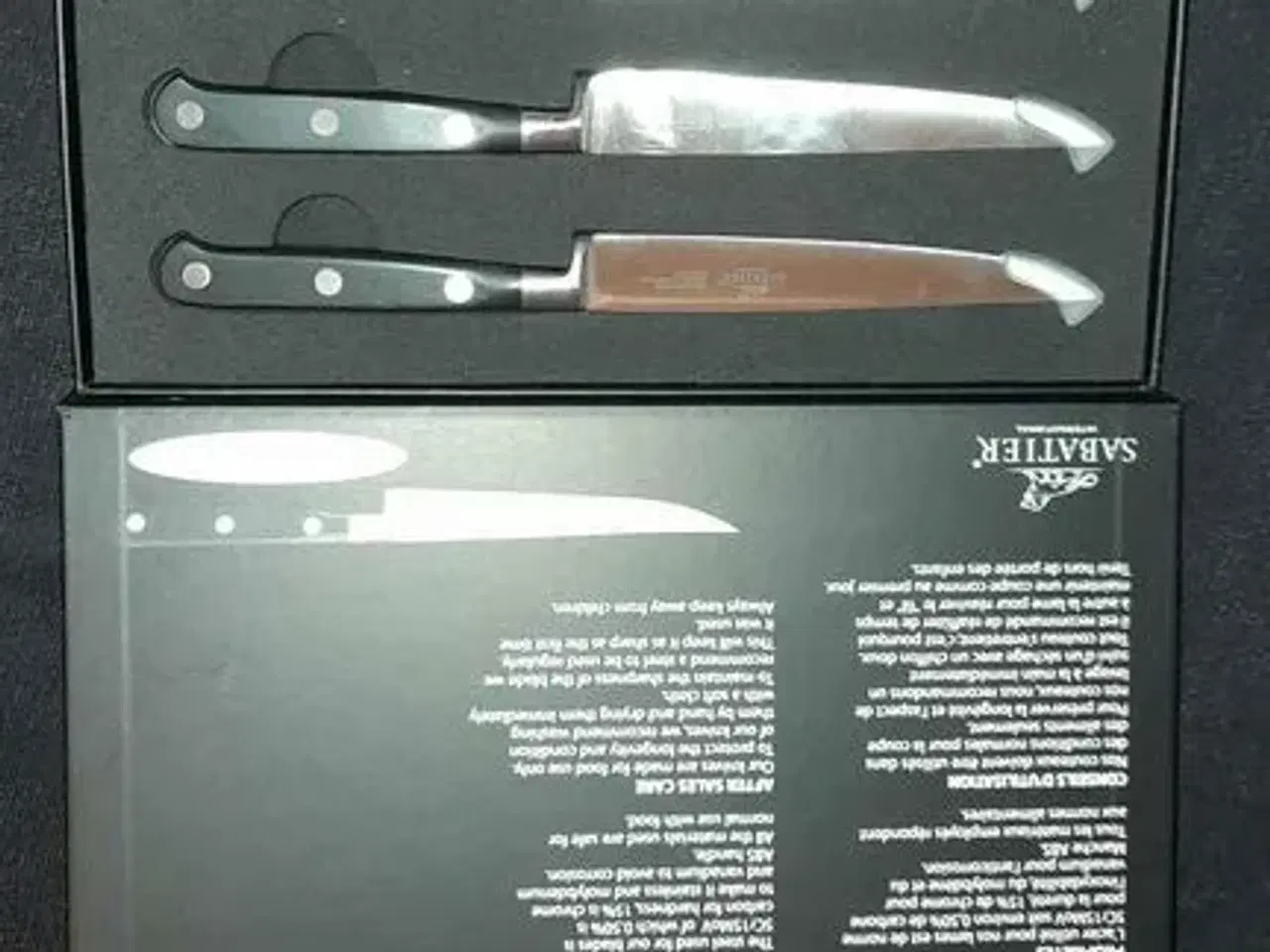 Billede 3 - Sabatier 4.5" steakknive helt nye i kasse
