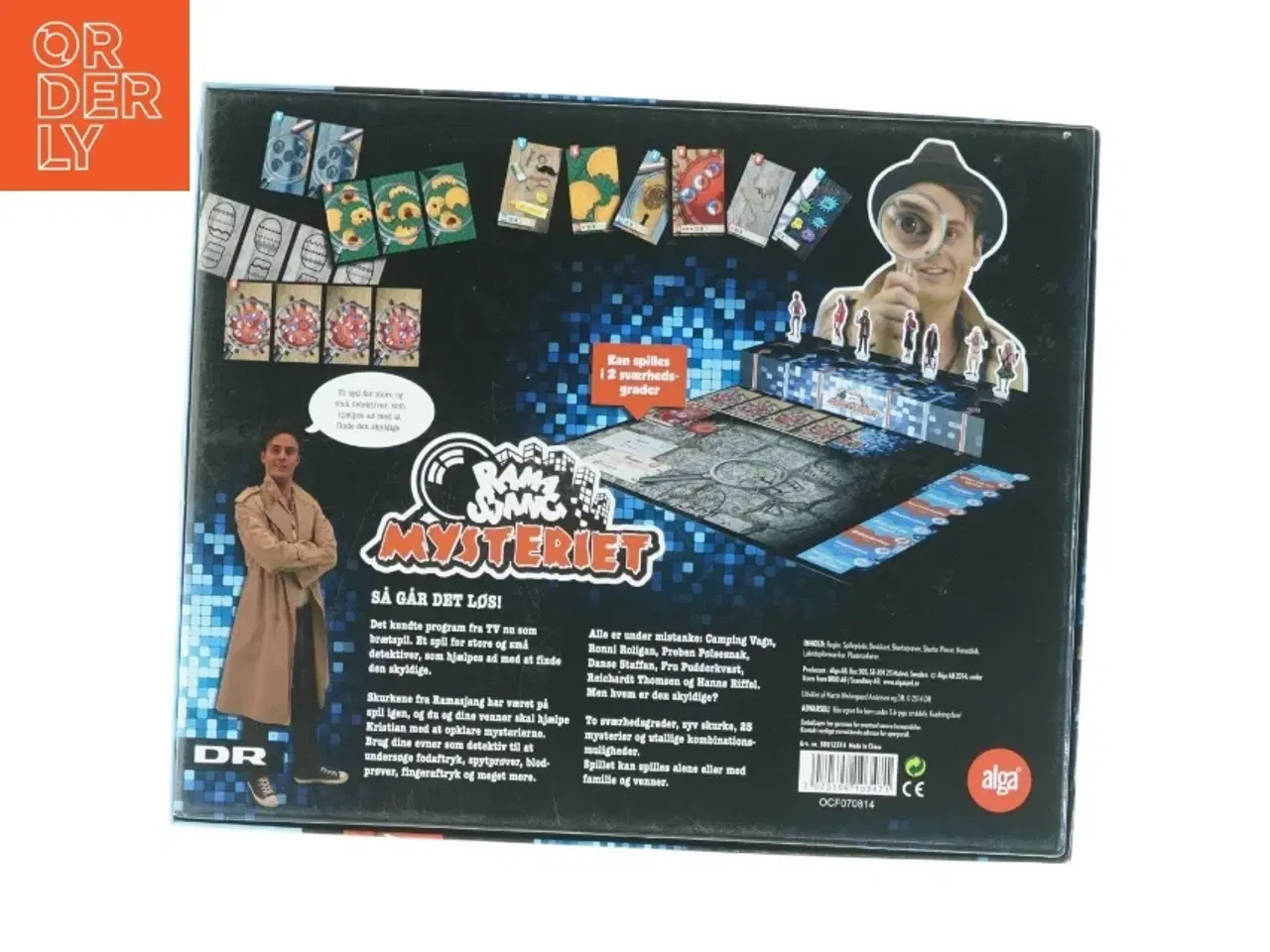 Billede 4 - Ramajjang Mysteriet brætspil fra Alga (str. 32 x 26 cm)