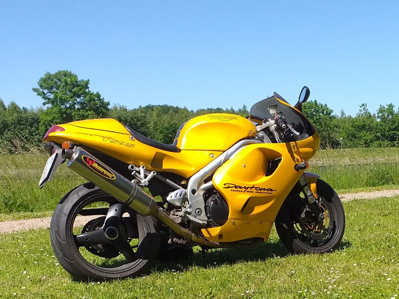 Billede 2 - Total renoveret Triumph Daytona t595 kun 48.000 km