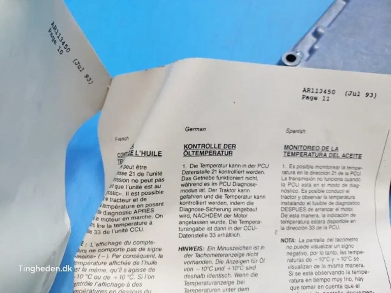 Billede 2 - John Deere Transmission Control Modul- ECU  RE56908