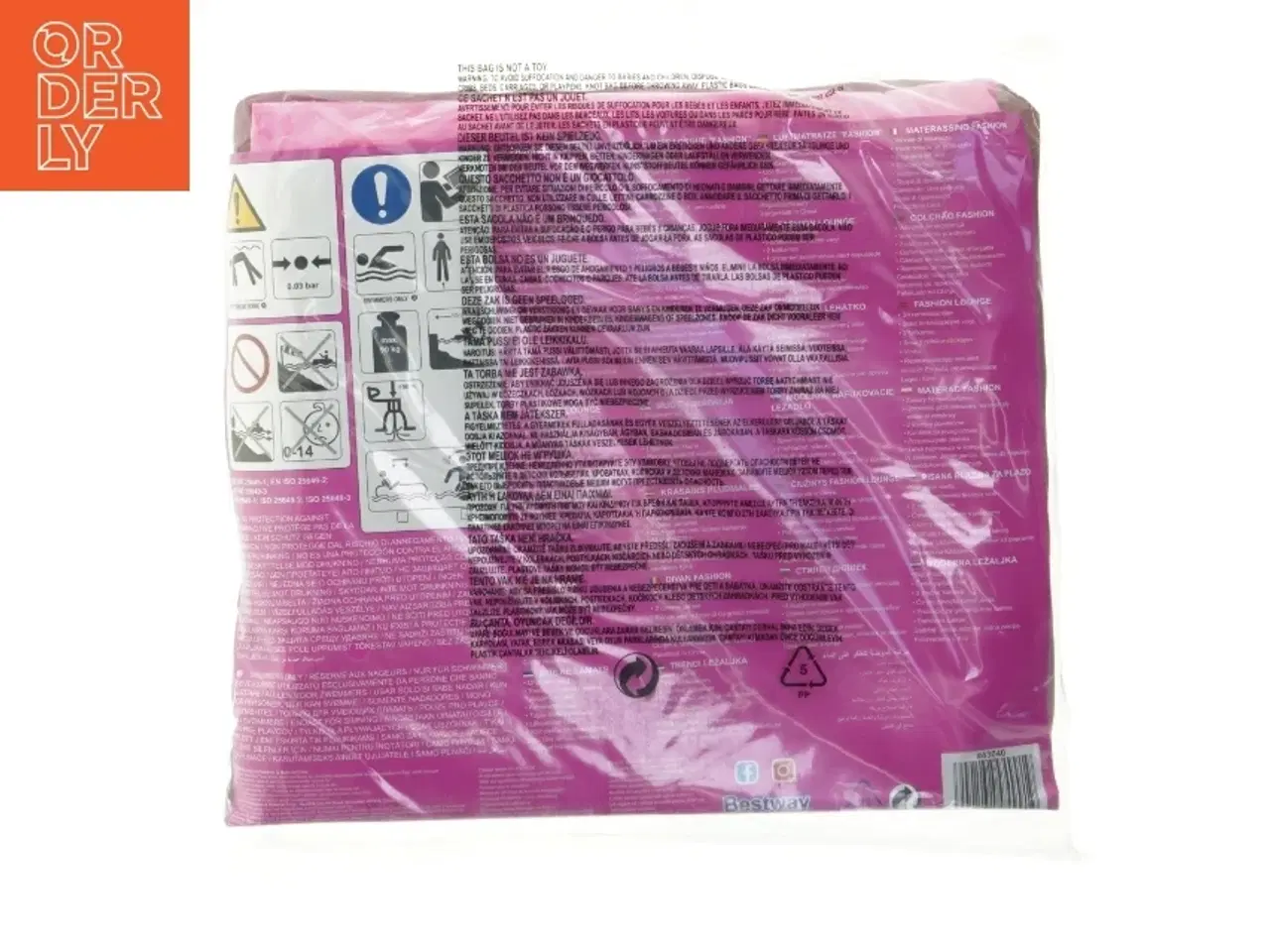 Billede 2 - Oppustelig strand luftmadras fra Bestway (str. 1,88 m)