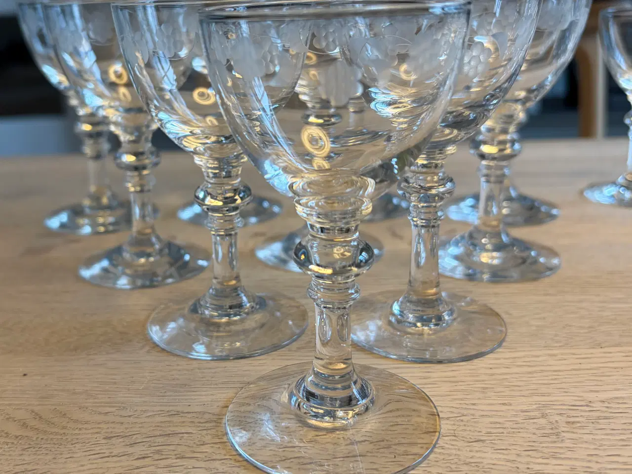 Billede 2 - ROSENBORG krystalglas - port - snaps - likør - 23