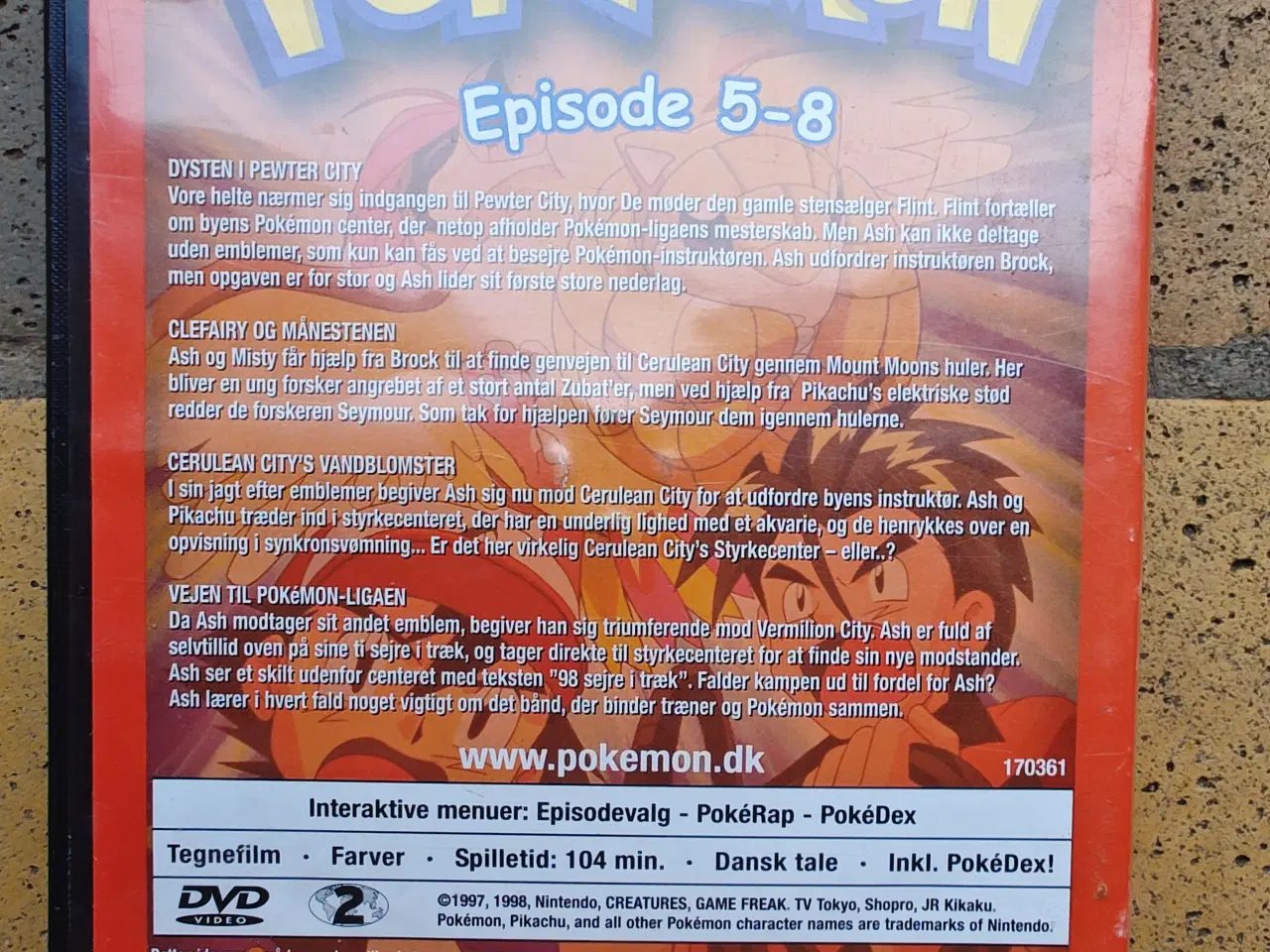 Billede 2 - Pokemon Episode 5-8 DVD - Dansk