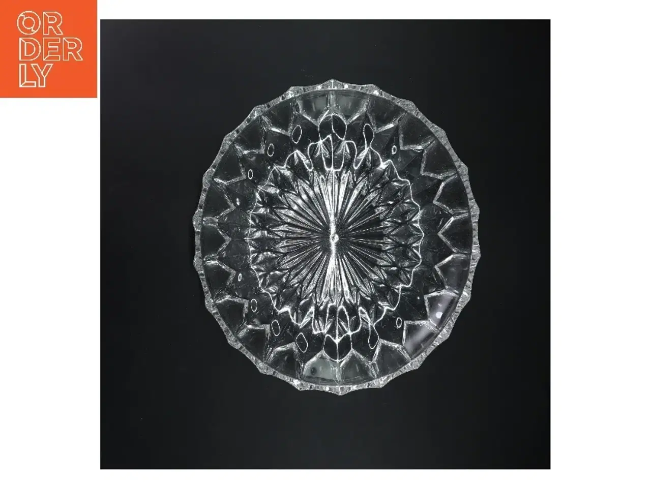 Billede 2 - Rundt glasskål (str. Ø 28 cm)