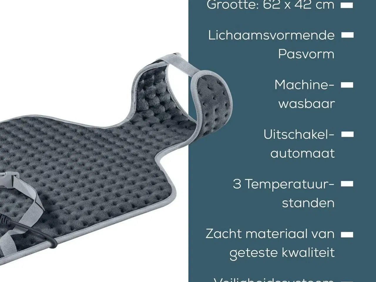 Billede 2 - Varmepude Beurer HK64 - ryg og nakke