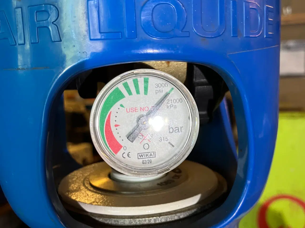 Billede 2 - 10 liter Albee Gas og ilt 