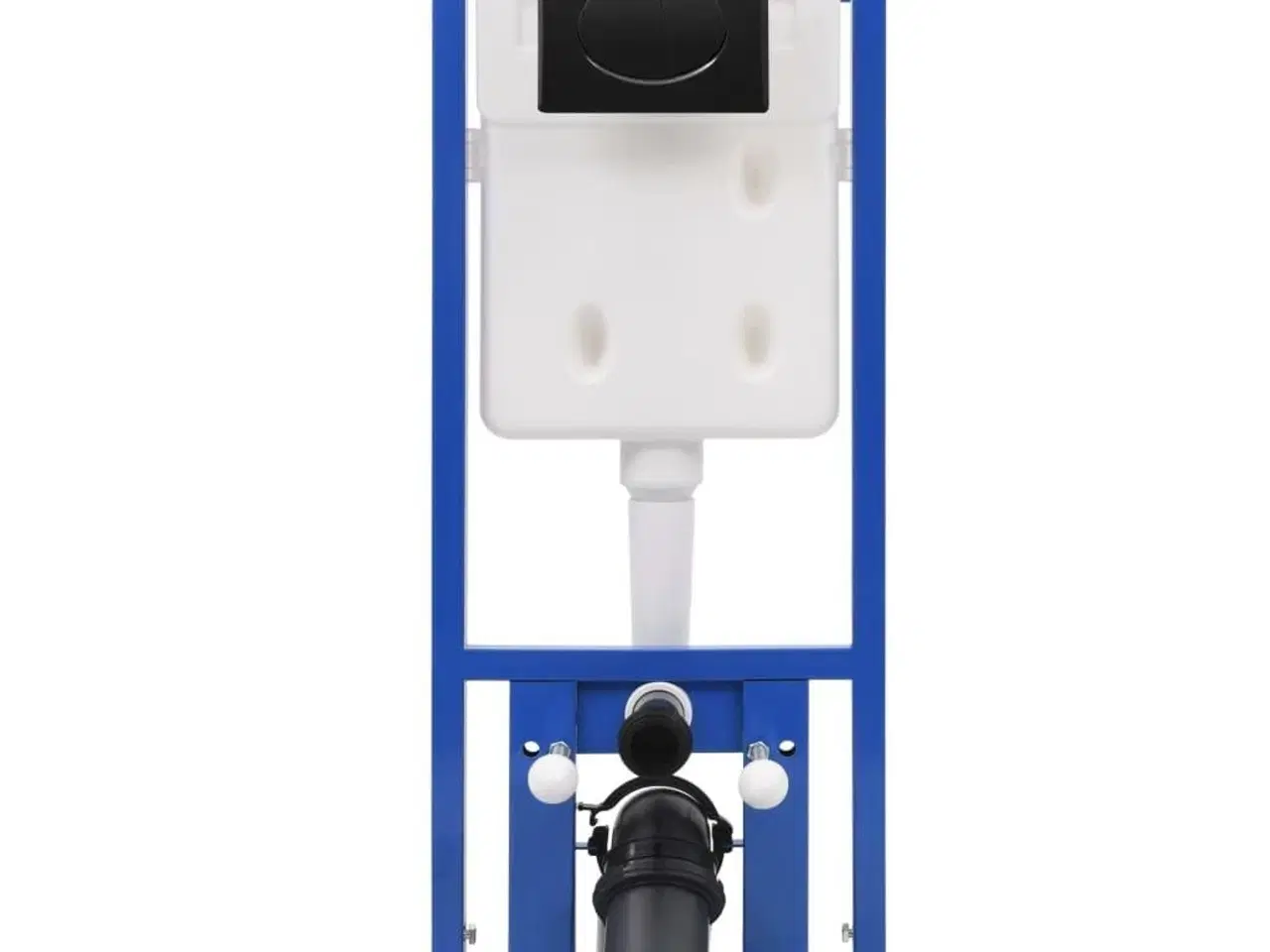 Billede 11 - Væghængt toilet med skjult cisterne keramisk sort