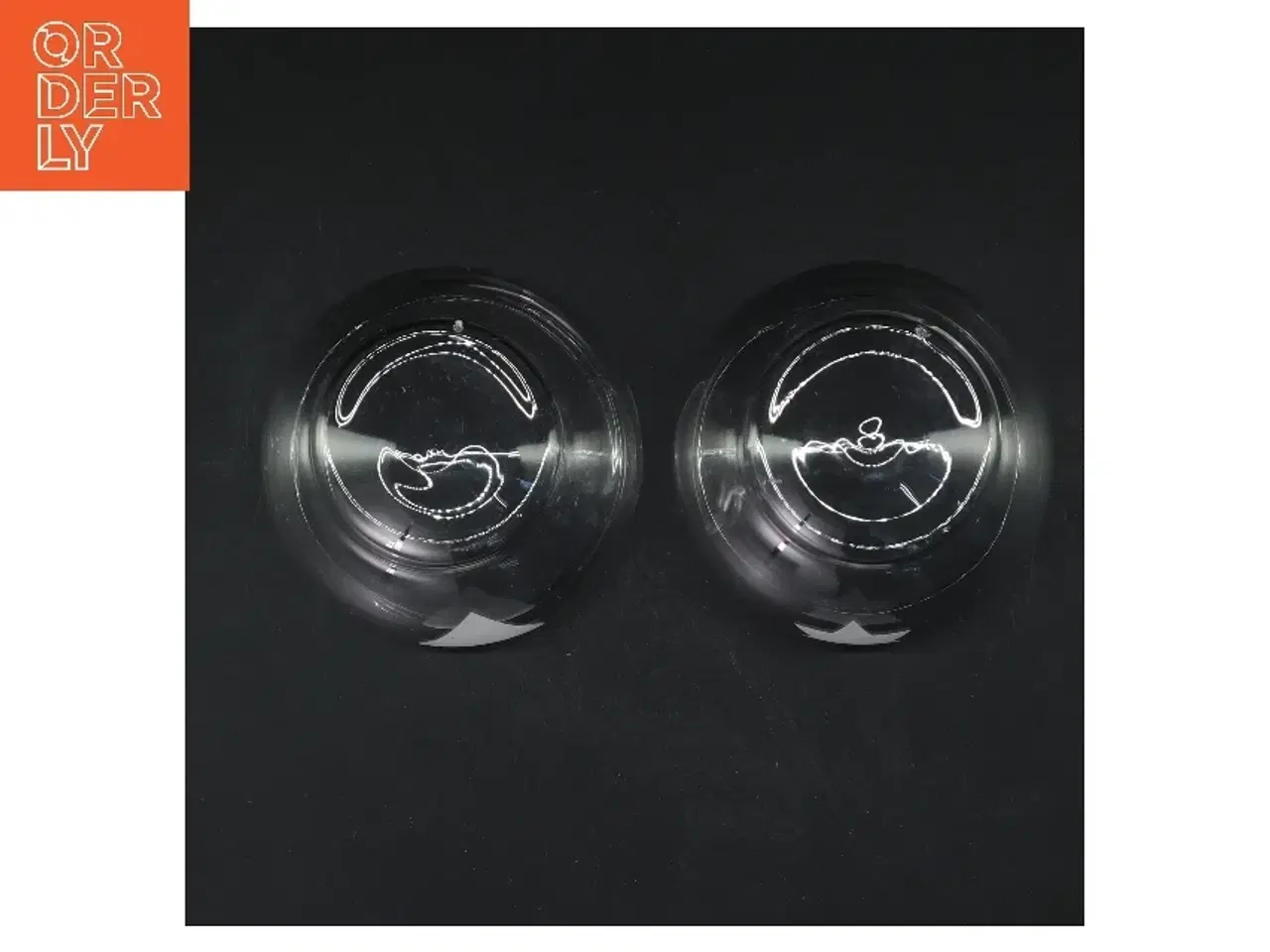 Billede 3 - Små glasskåle med hjerte og stjerne (str. Ø 9,5 cm)