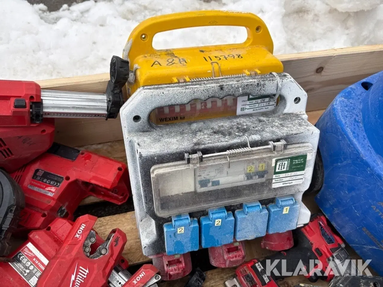 Billede 6 - Assorteret håndværktøj og støvsuger - 1 palle