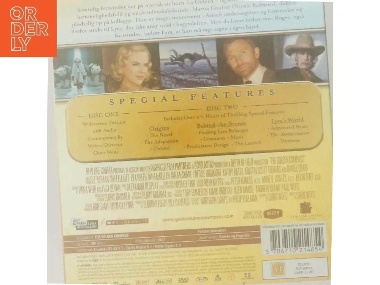 Billede 3 - Det gyldne kompas (DVD) med Nicole Kidman (DVD)