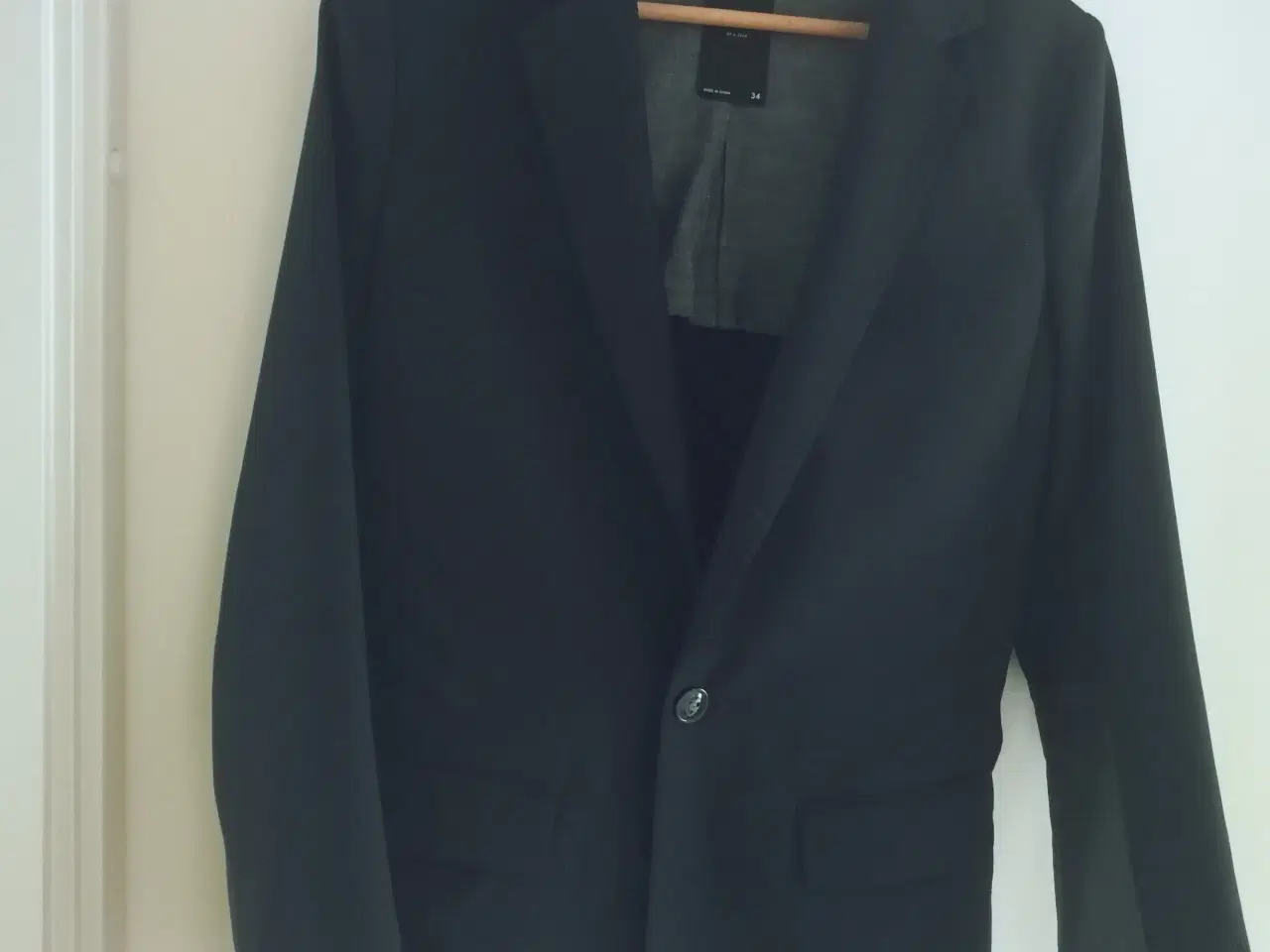 Billede 1 - G-Star RAW blazer m. Læder detaljer