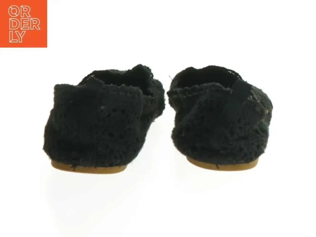 Billede 2 - Sorte ballerina sko i blonde fra H&M (str. 38 )