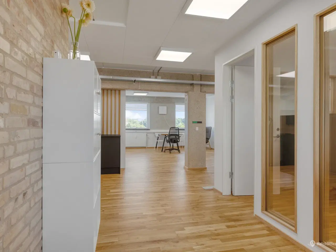 Billede 1 - Moderne kontorlejemål i Åbyhøj Erhvervspark