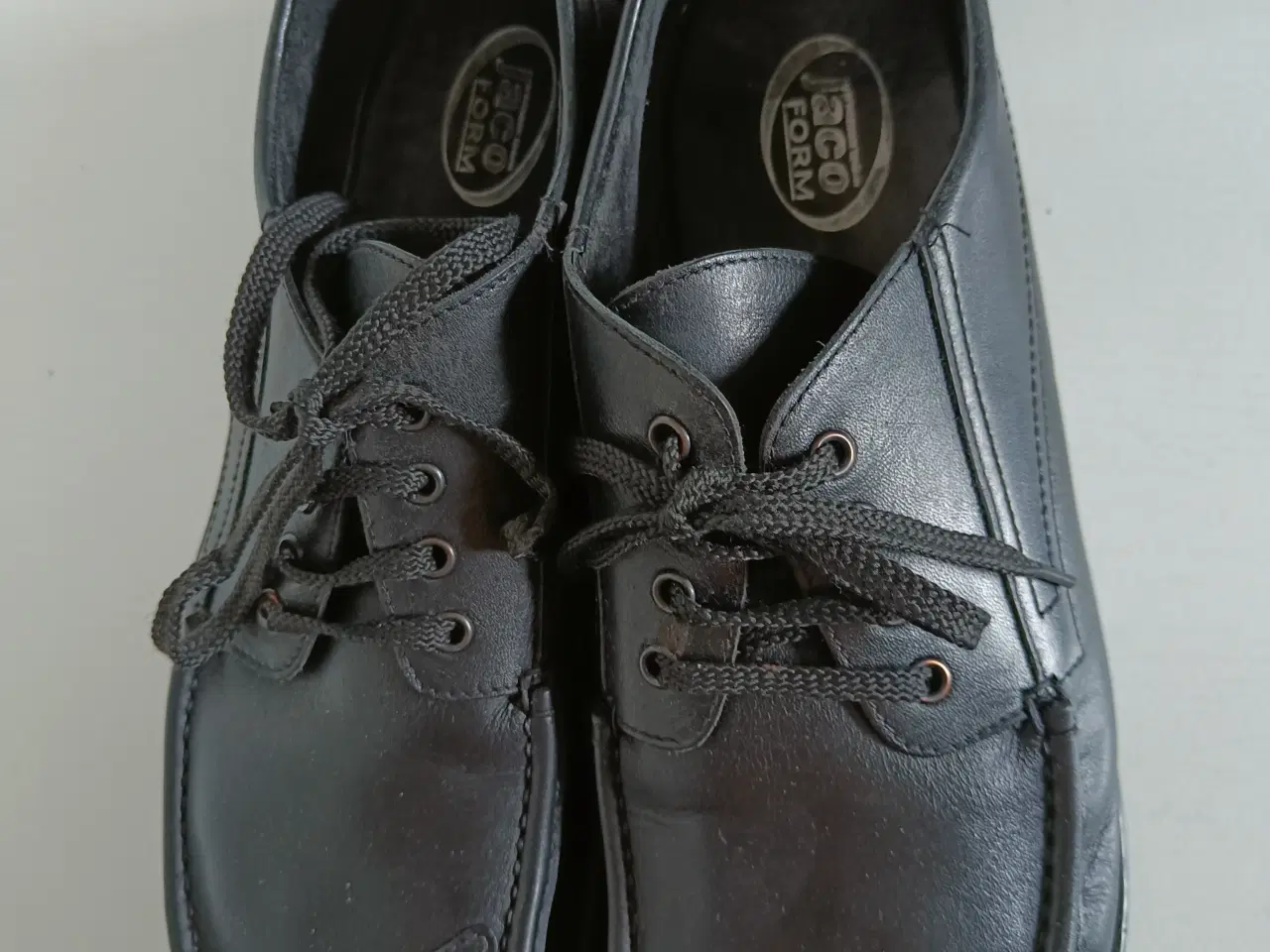 Billede 4 - Jaco sort læder sko 46str 