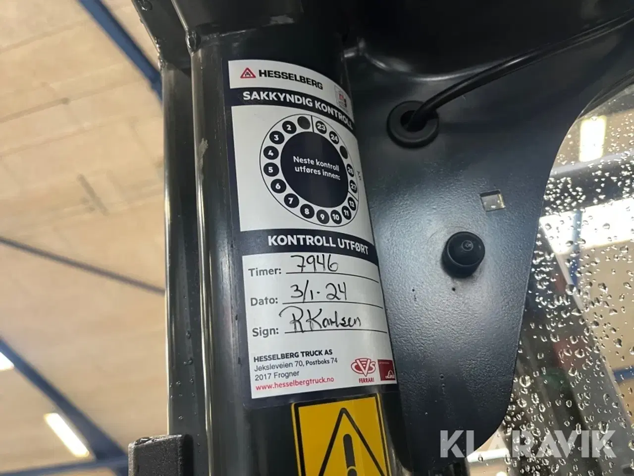 Billede 8 - Dieseltruck Linde H45D - EVO - 4500kg