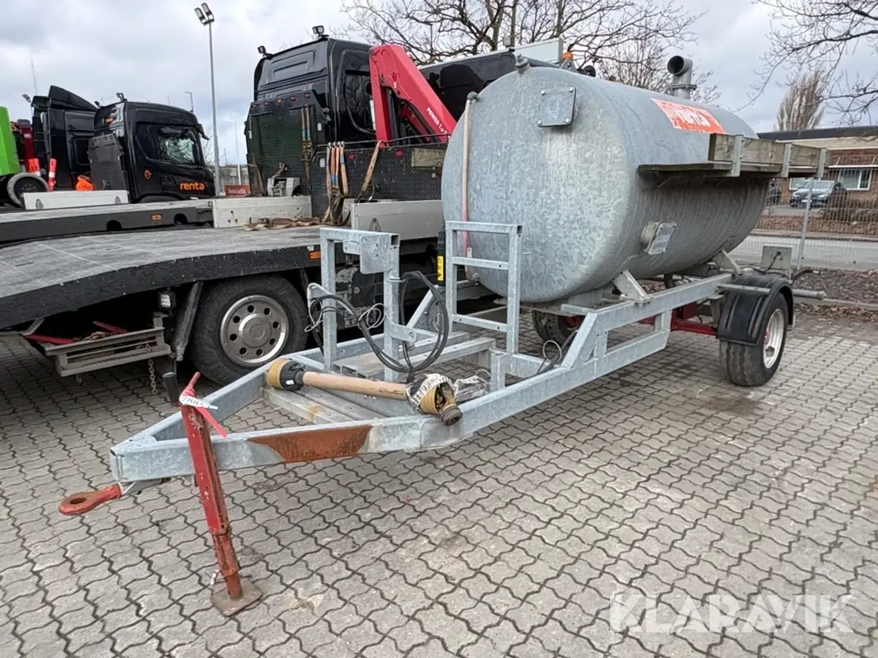 Billede 1 - Vandvogn SOLUS 3000 med pumpe