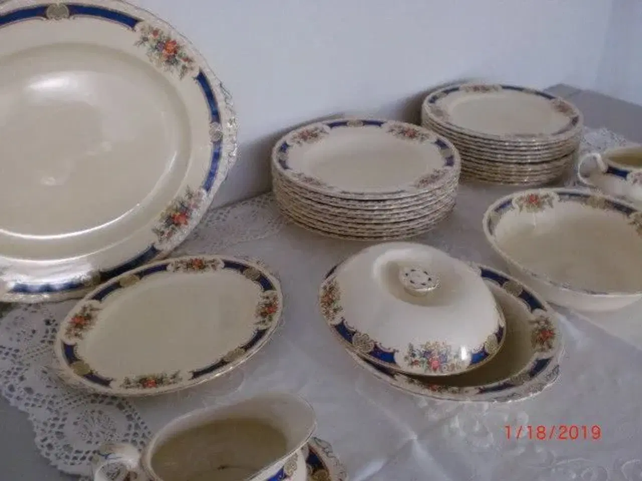 Billede 3 - Porcelæn, Engelsk Spisestel