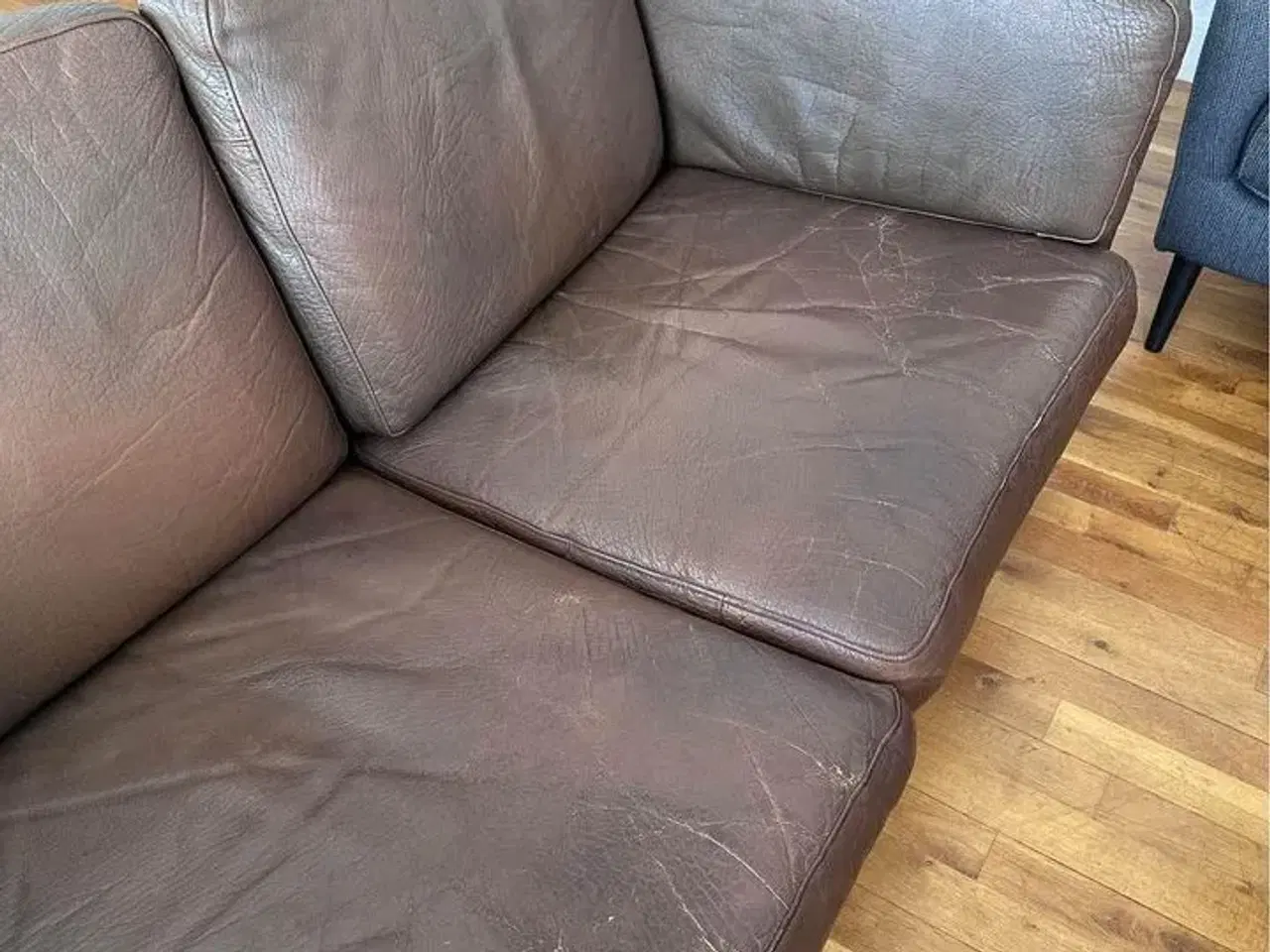 Billede 2 - Læder sofa