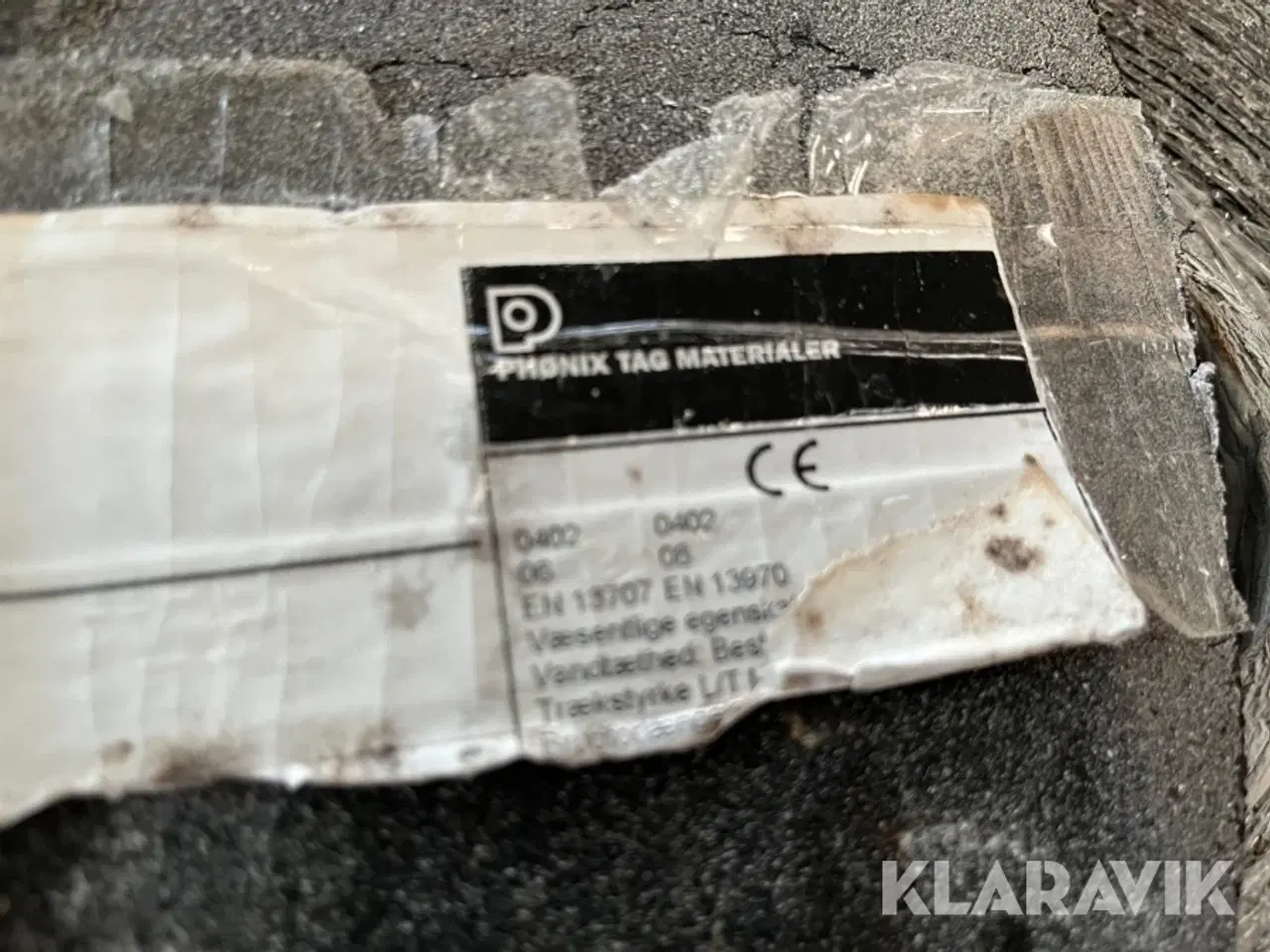 Billede 5 - Tagpap Phønix PTM Dura Tæt(PF 3500) stor rulle(1 styk)